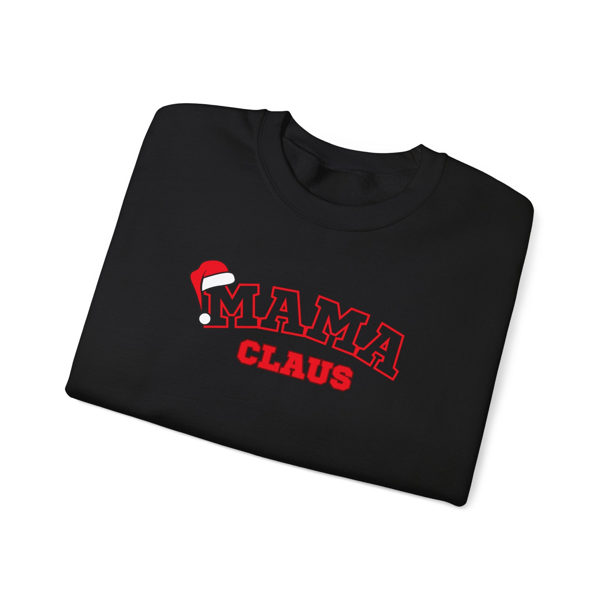 Mama Claus Sweatshirt — Festive Holiday Crewneck for Moms