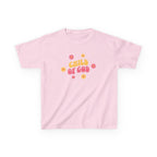 Kids T-Shirt "Child of God" Floral Christian Tee