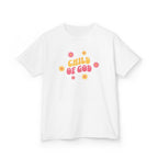 Kids T-Shirt "Child of God" Floral Christian Tee