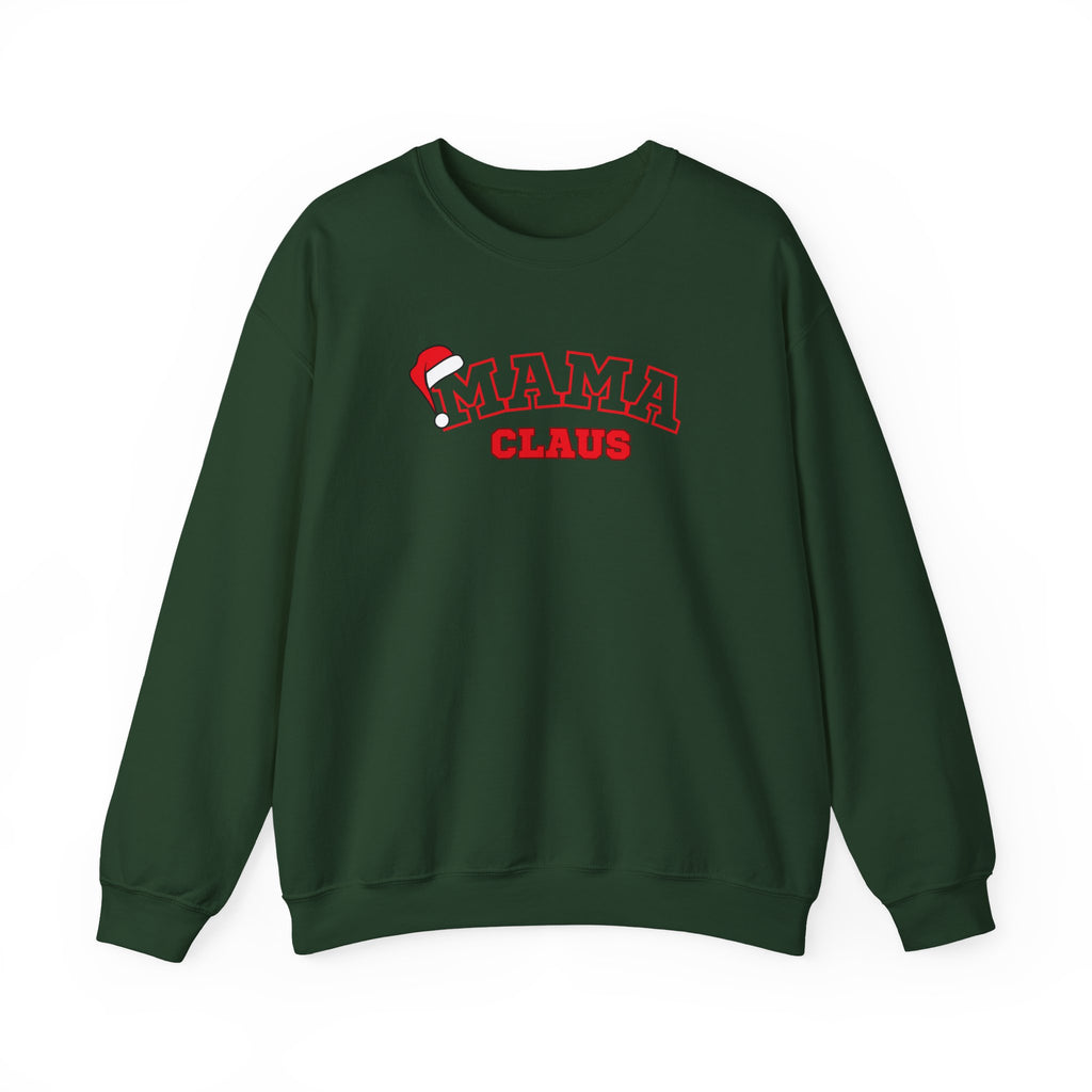 Mama Claus Sweatshirt — Festive Holiday Crewneck for Moms