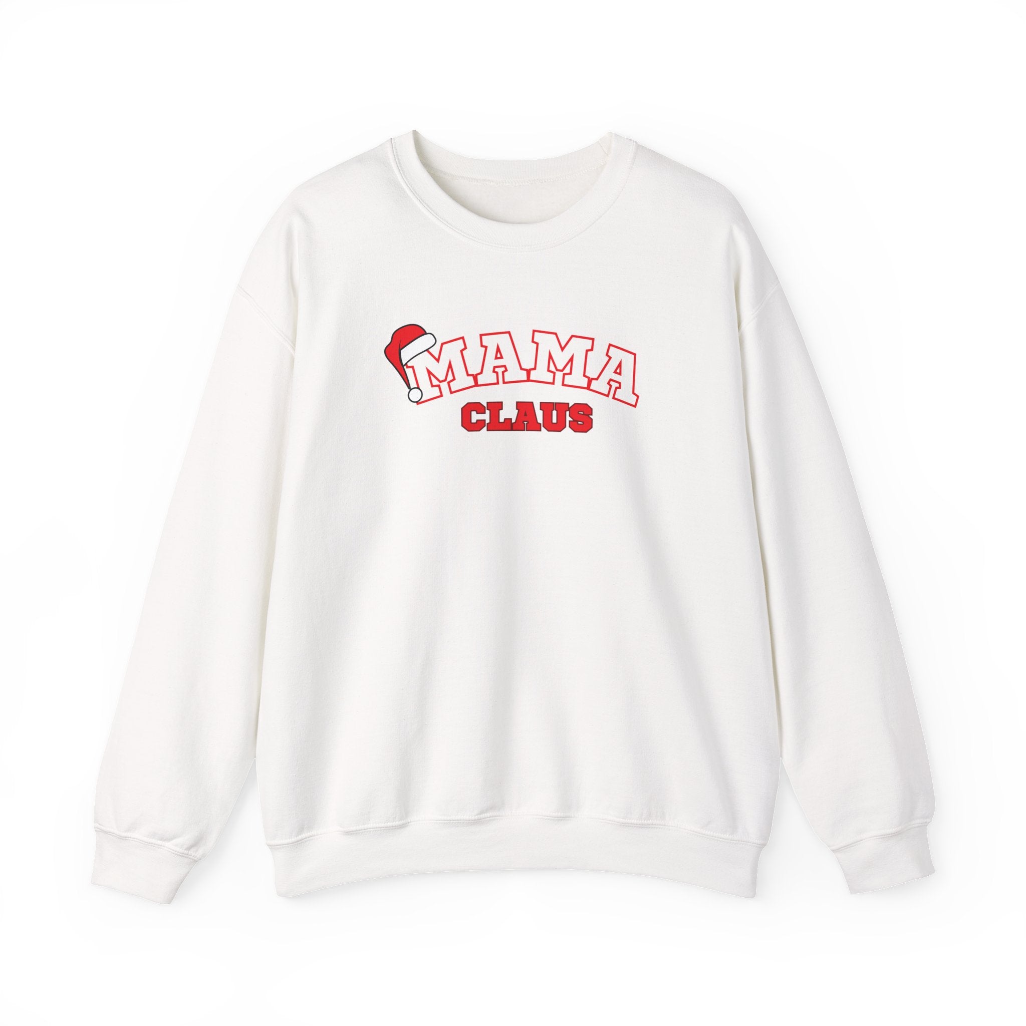 Mama Claus Sweatshirt — Festive Holiday Crewneck for Moms