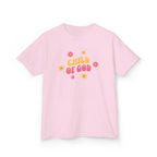Kids T-Shirt "Child of God" Floral Christian Tee