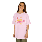 Kids T-Shirt "Child of God" Floral Christian Tee