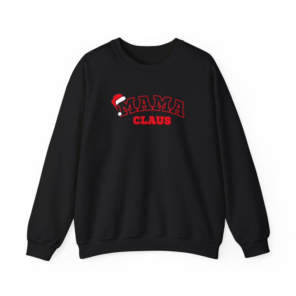 Mama Claus Sweatshirt — Festive Holiday Crewneck for Moms