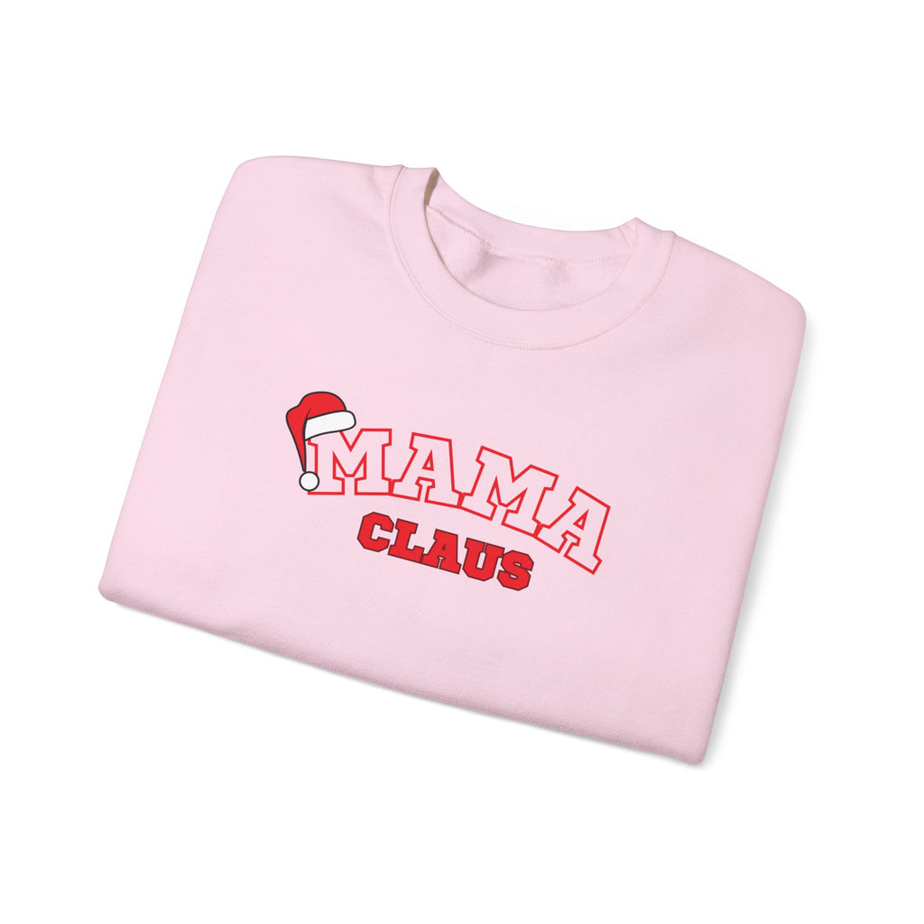 Mama Claus Sweatshirt — Festive Holiday Crewneck for Moms