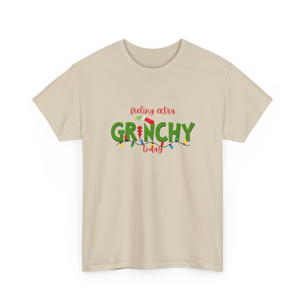 Grinchy Holiday Crewneck Sweatshirt — "Feeling Extra Grinchy Today" Christmas T-Shirt