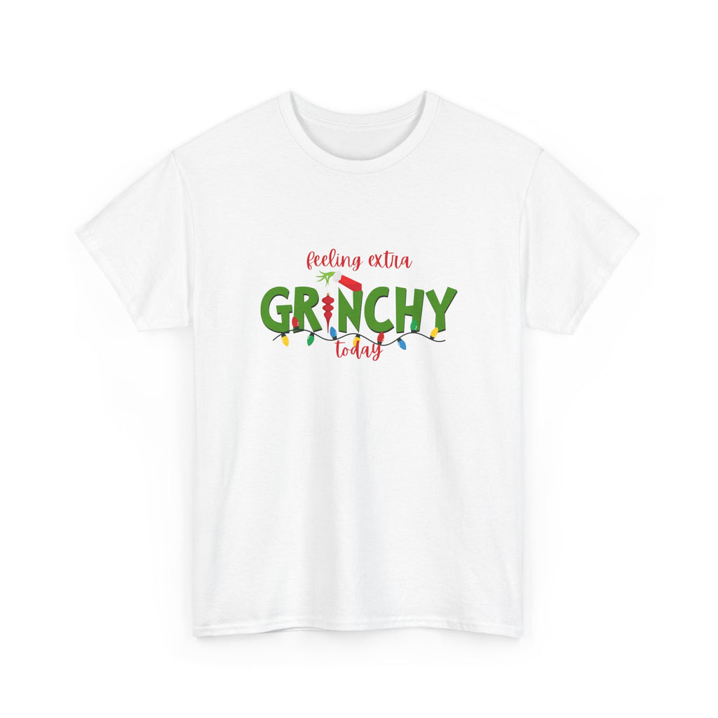 Grinchy Holiday Crewneck Sweatshirt — "Feeling Extra Grinchy Today" Christmas T-Shirt