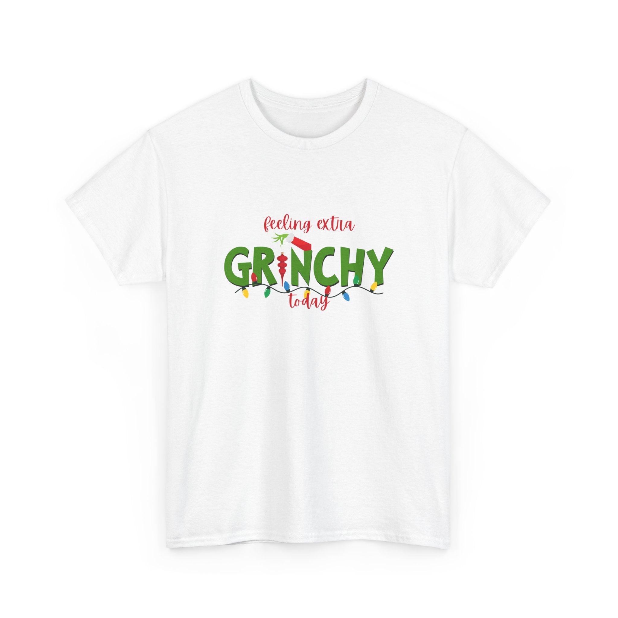 Grinchy Holiday Crewneck Sweatshirt — "Feeling Extra Grinchy Today" Christmas T-Shirt