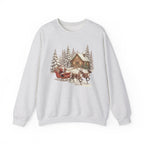 Christmas Santa Sleigh Crewneck Sweatshirt