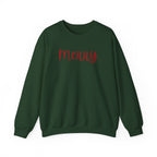Christmas "Merry" Unisex Crewneck Sweatshirt