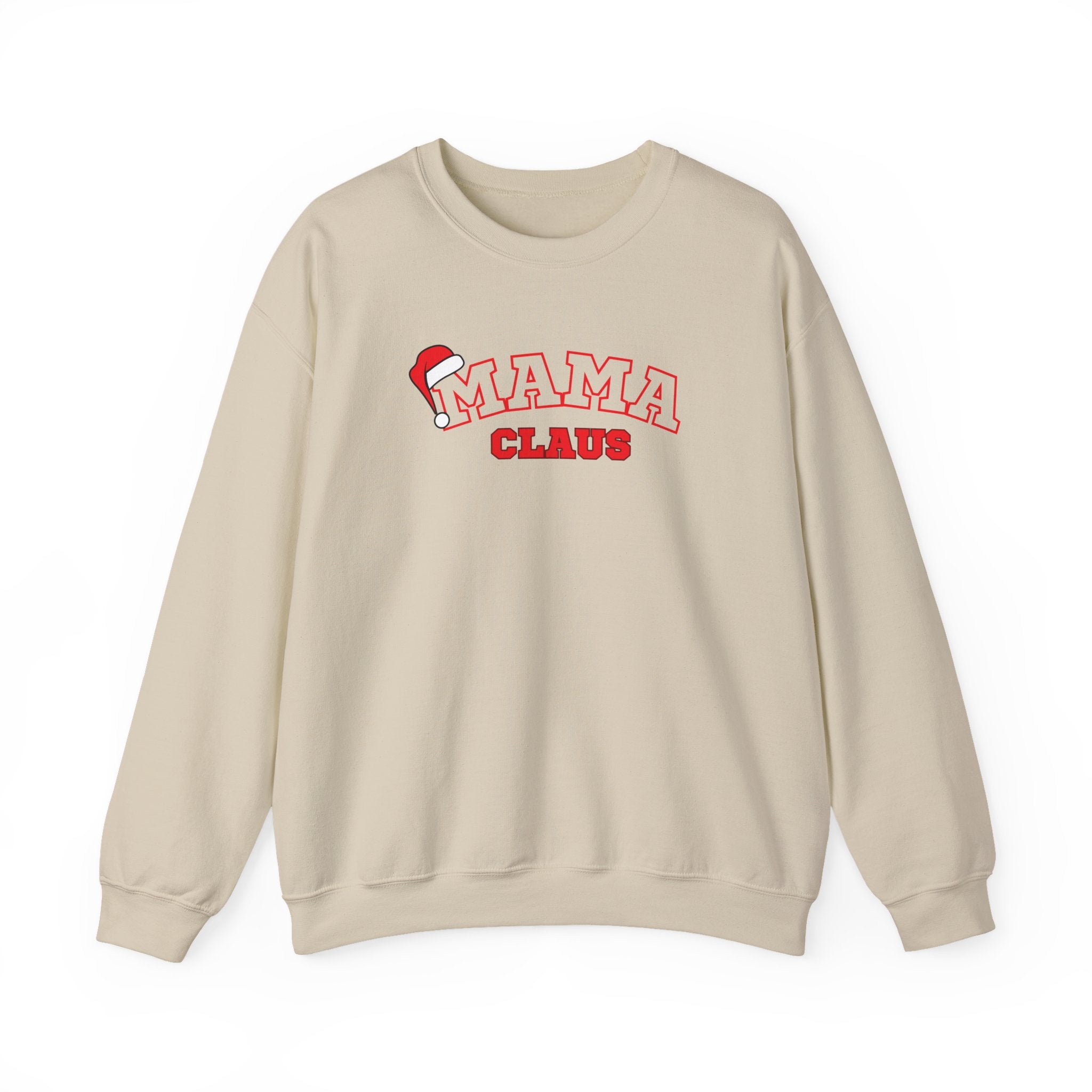 Mama Claus Sweatshirt — Festive Holiday Crewneck for Moms