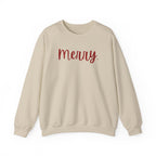 Christmas "Merry" Unisex Crewneck Sweatshirt