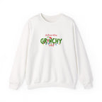 Grinchy Holiday Crewneck Sweatshirt — "Feeling Extra Grinchy Today" Christmas Pullover